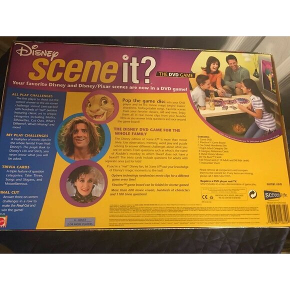 DISNEY SCENE IT? THE DVD‎ GAME boardgame - Picture 5 of 11